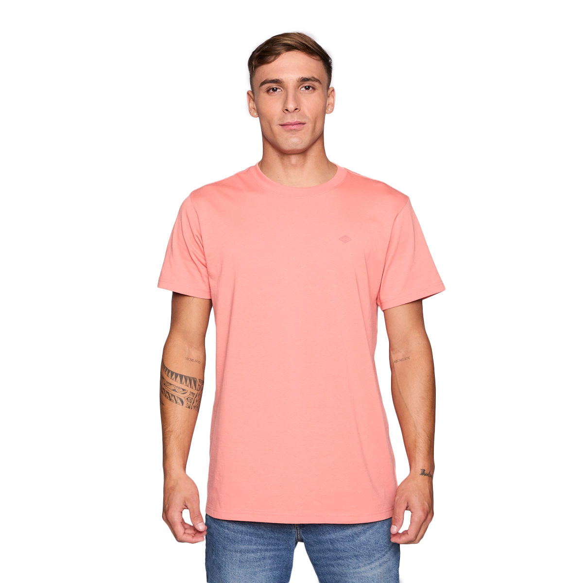 Polera Reef Men Surf Reef Pink