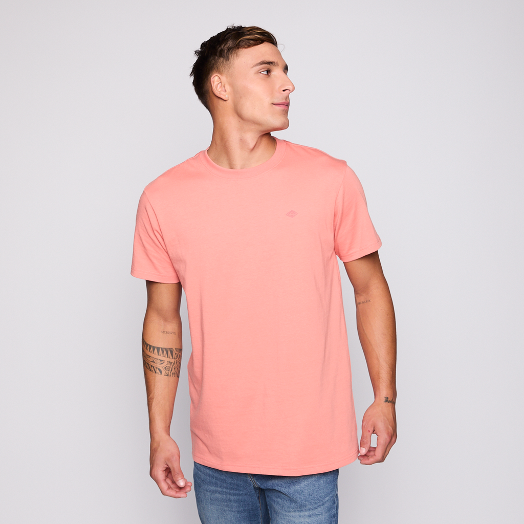 Polera Reef Men Surf Reef Pink