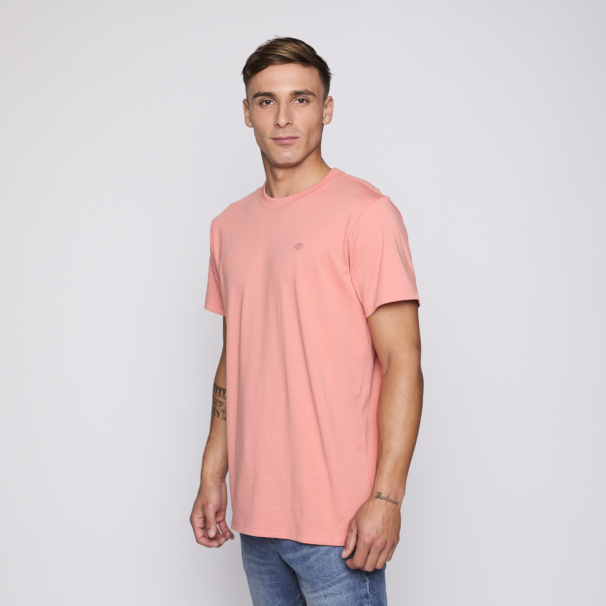 Polera Reef Men Surf Reef Pink
