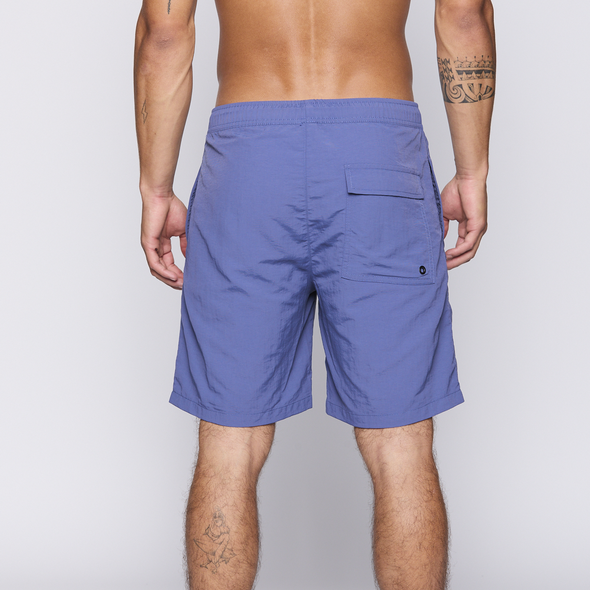 Traje de Baño Reef Men Solid Blue