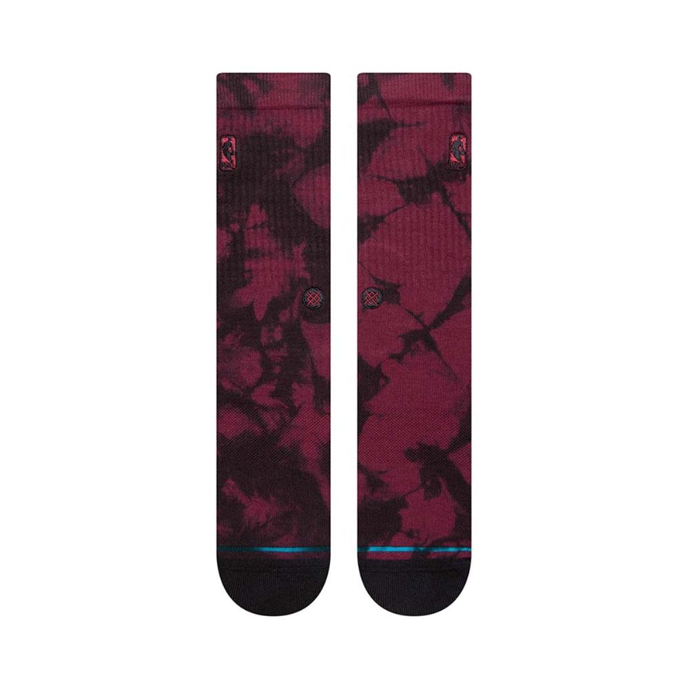 Stance Sock Men NBA Logoman Dye Maroon
