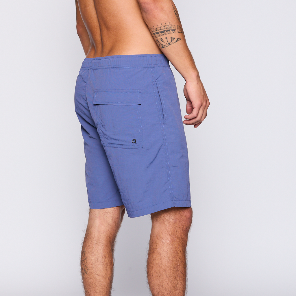 Traje de Baño Reef Men Solid Blue