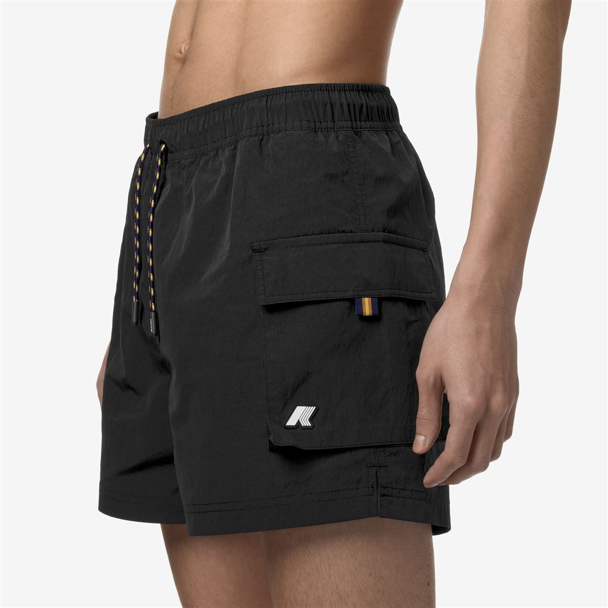 Traje de Baño K-Way Men Mellow Mini Ripstop Black Pure