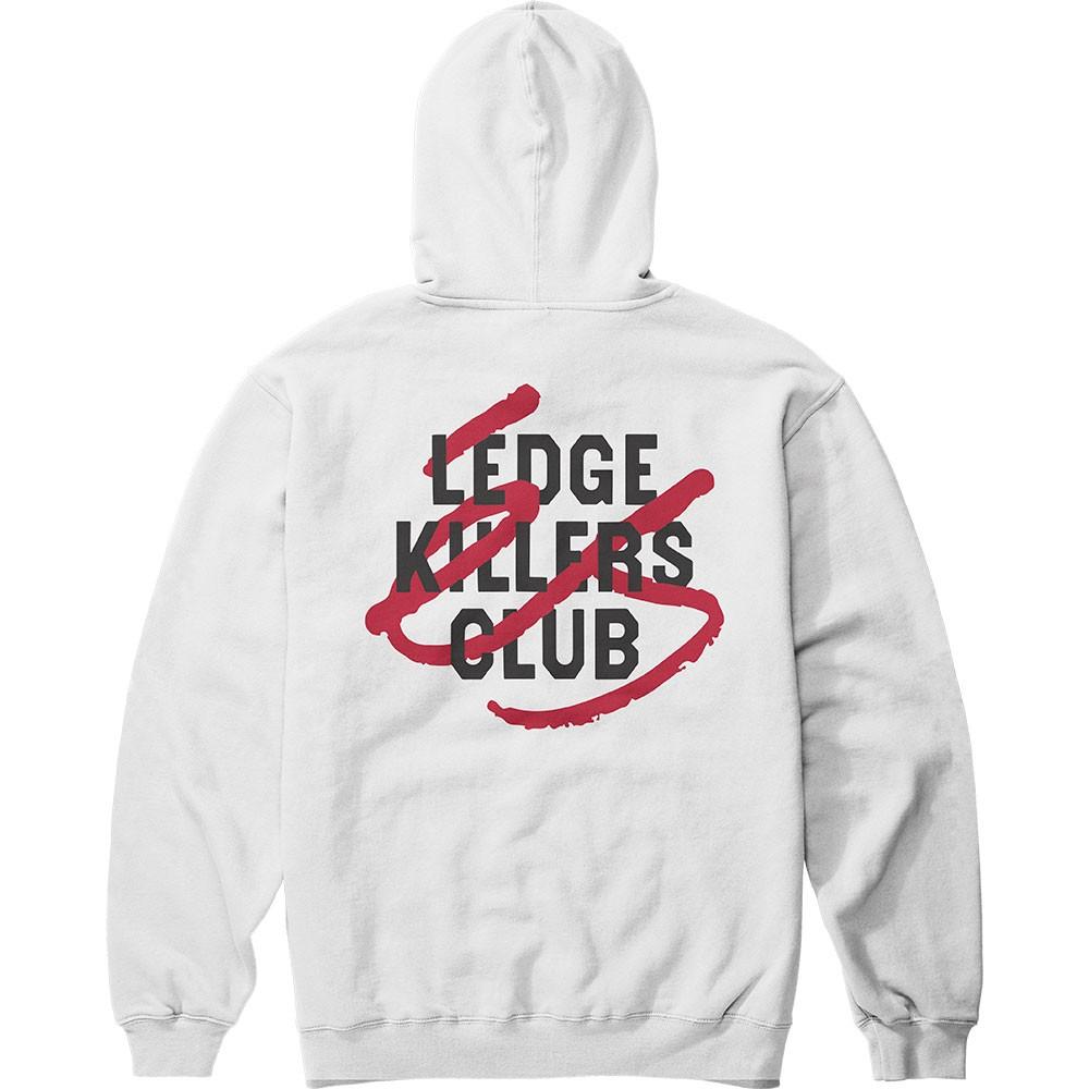 Poleron Ledge Killers Hoodie White
