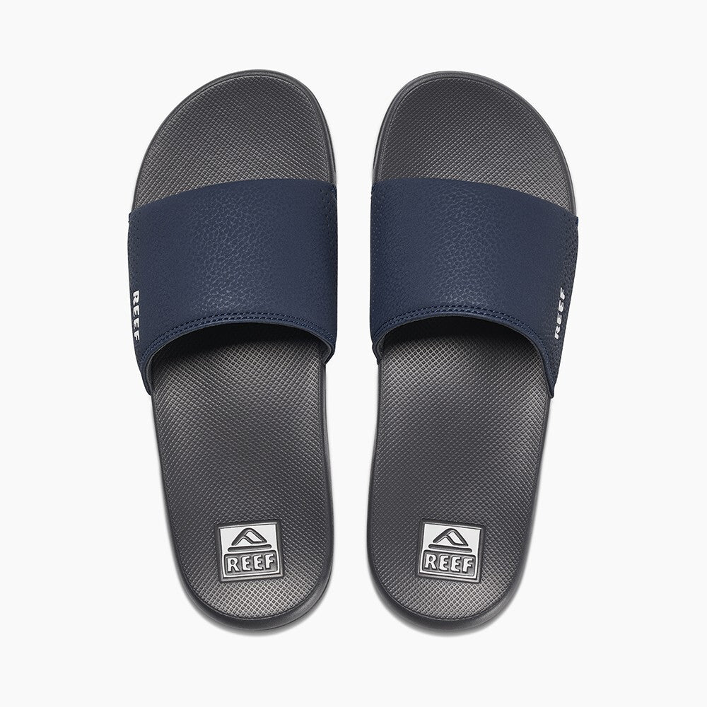 Sandalia Reef Men One Slide Navy White Grey