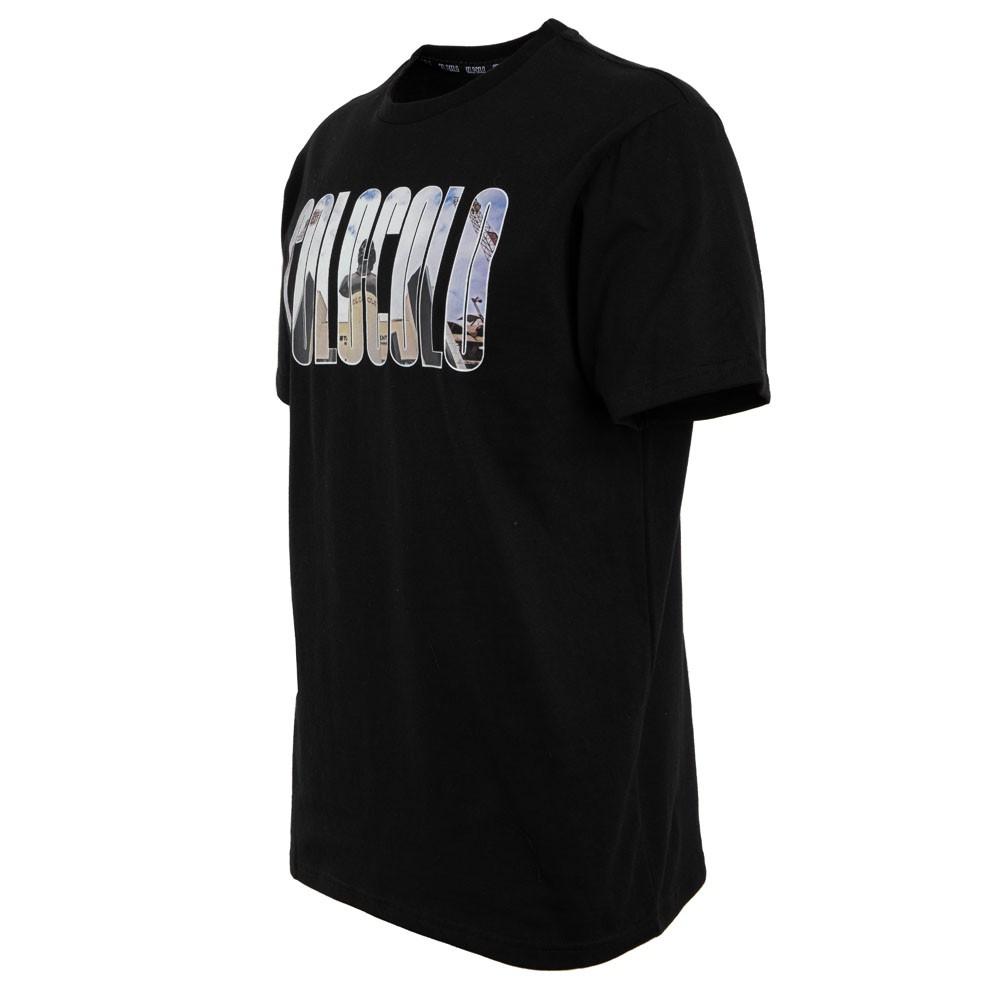 Polera Colo Colo Urbano "Cacique" Negra