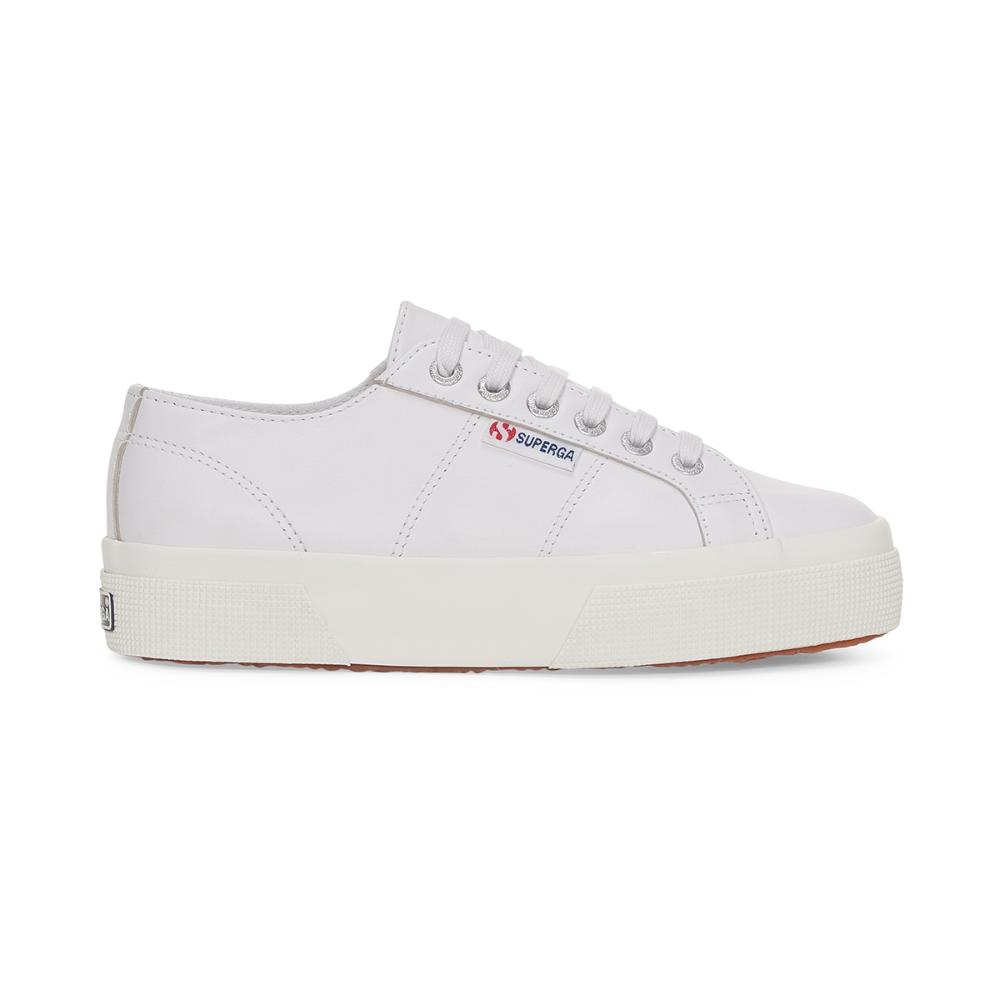 Zapatilla 2740 Platform Nappa White Silver