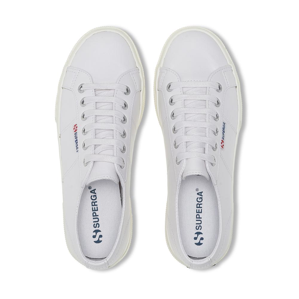 Zapatilla 2740 Platform Nappa White Silver