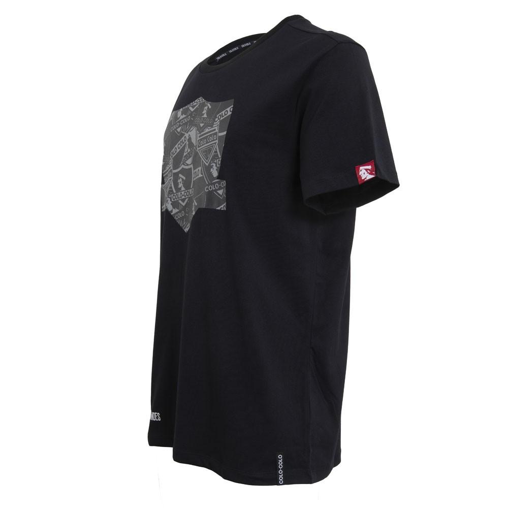 Polera "Escudos" Black Grey