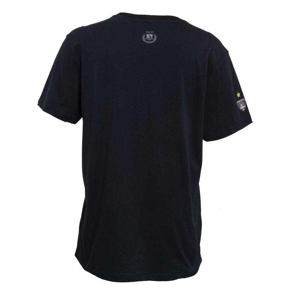 Polera "Escudos" Black Grey