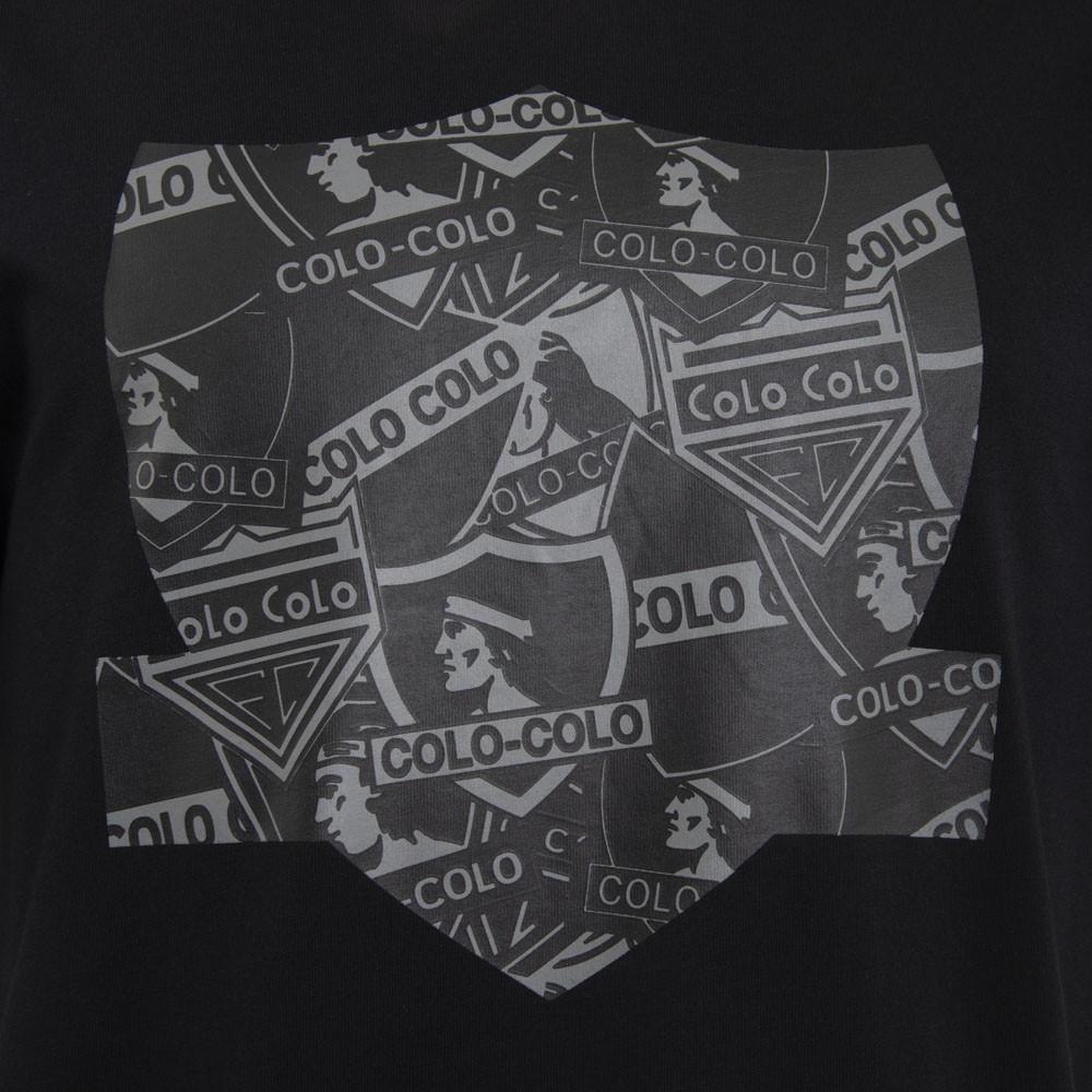 Polera "Escudos" Black Grey