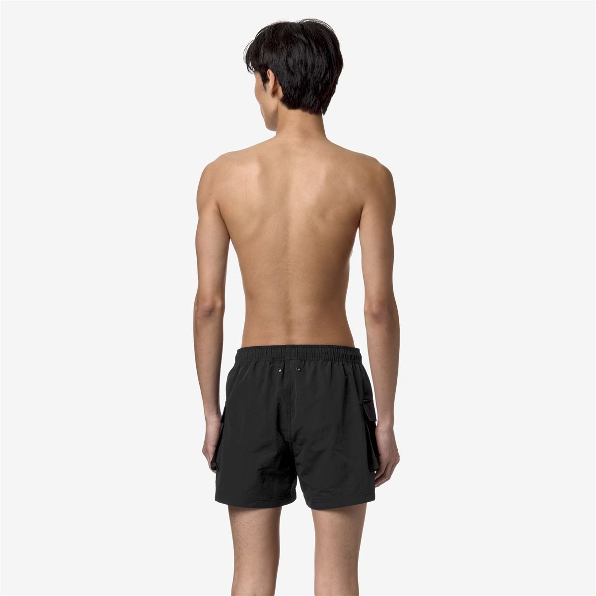Traje de Baño K-Way Men Mellow Mini Ripstop Black Pure