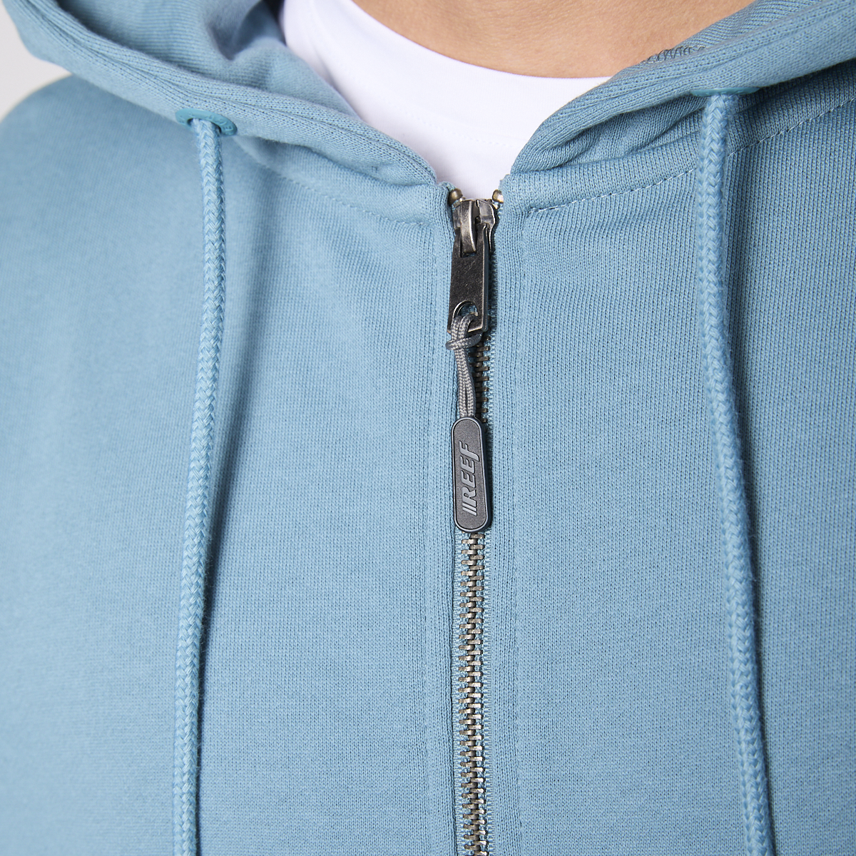 Polerón Reef Men Full Zipper Blue Surf Up