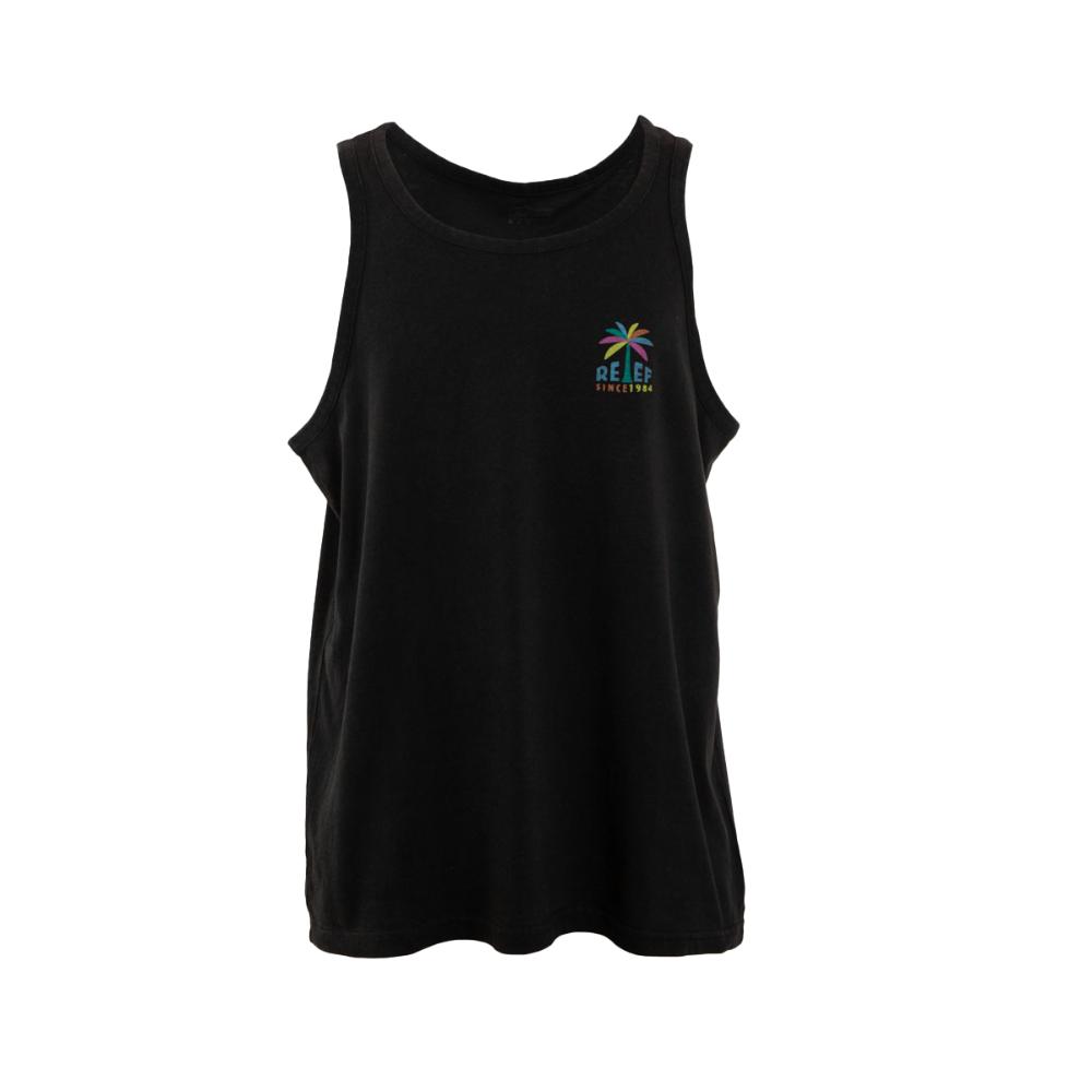 Polera Tank Dark Black