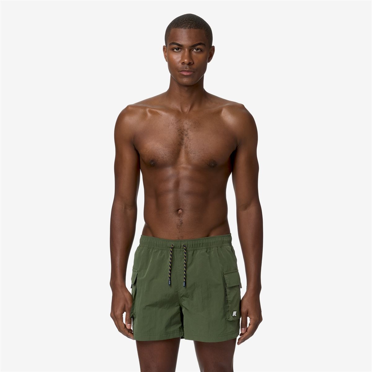 Traje de Baño K-Way Men Mellow Mini Ripstop Green Cypress