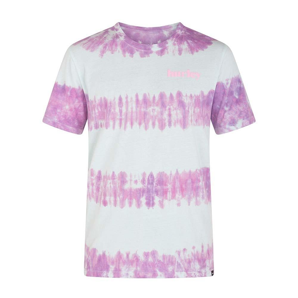 Polera Everyday Washed Tiedye Tealtint White Pink Hurley