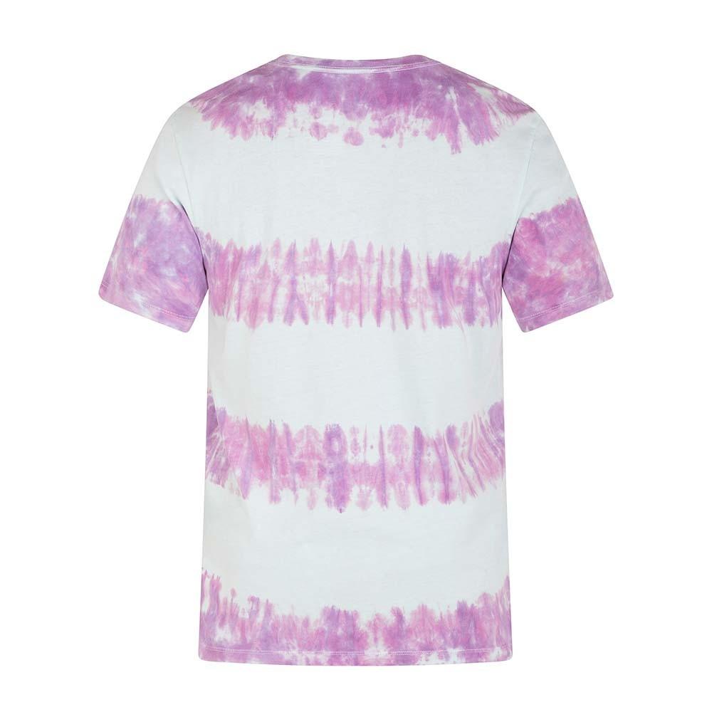 Polera Everyday Washed Tiedye Tealtint White Pink Hurley