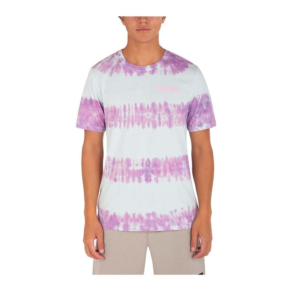 Polera Everyday Washed Tiedye Tealtint White Pink Hurley