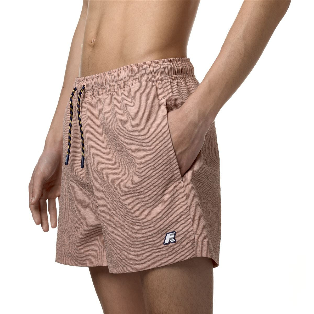 Traje de Baño K-Way Men Loiret Pink Stripes