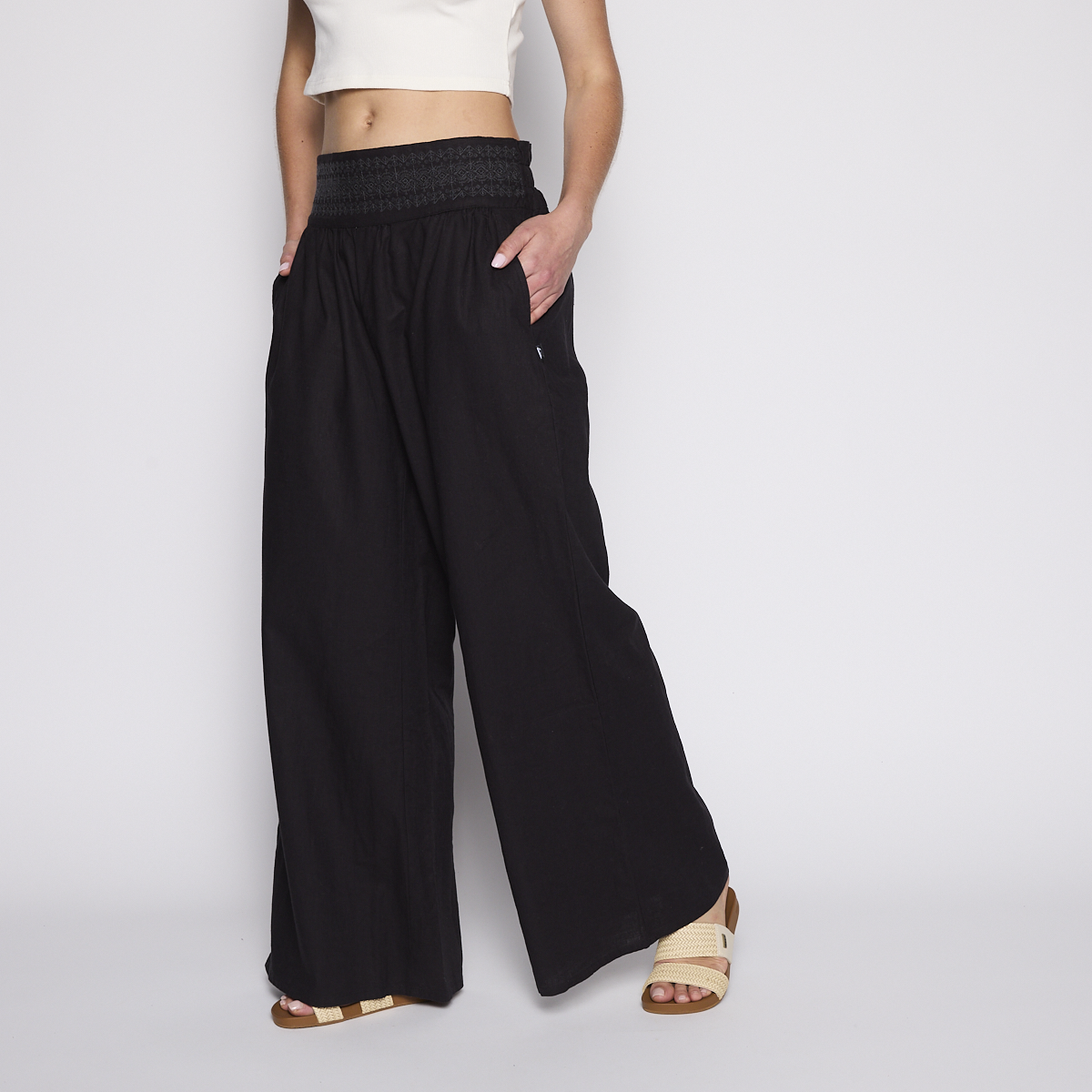 Pantalon Reef  Women All Black