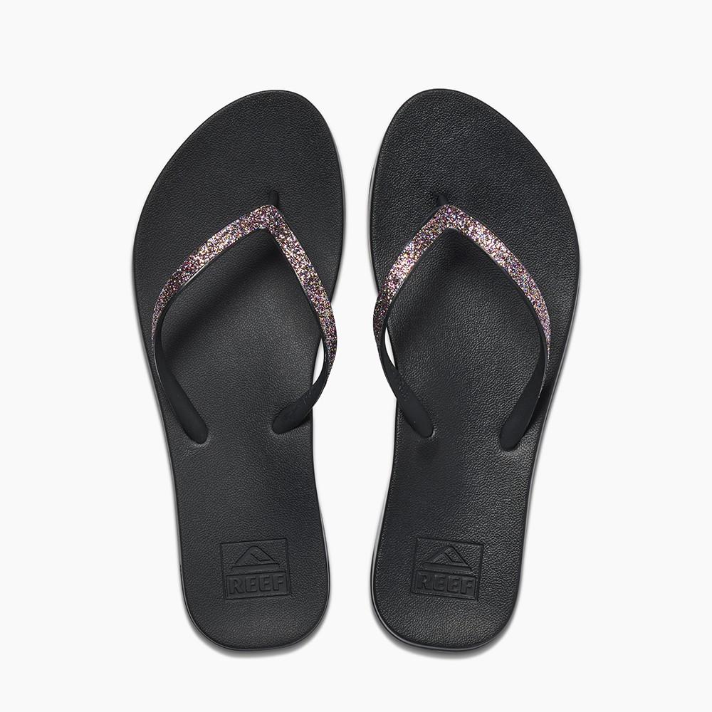 Sandalia Cushion Stargazer Women Black Brown Reef