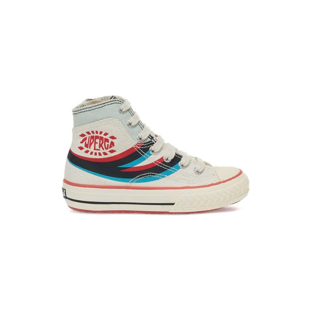 Zapatilla 2946 Kids College Beige Green Iceberg