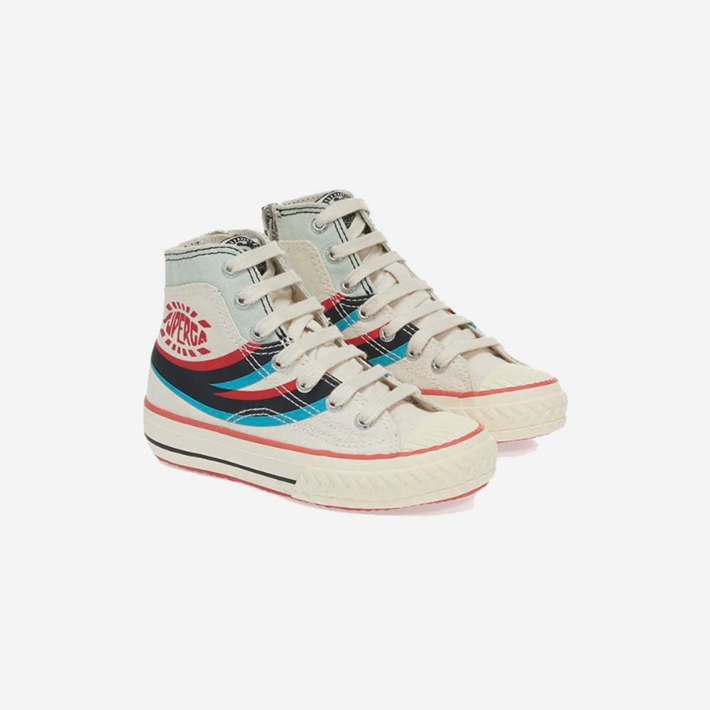 Zapatilla 2946 Kids College Beige Green Iceberg