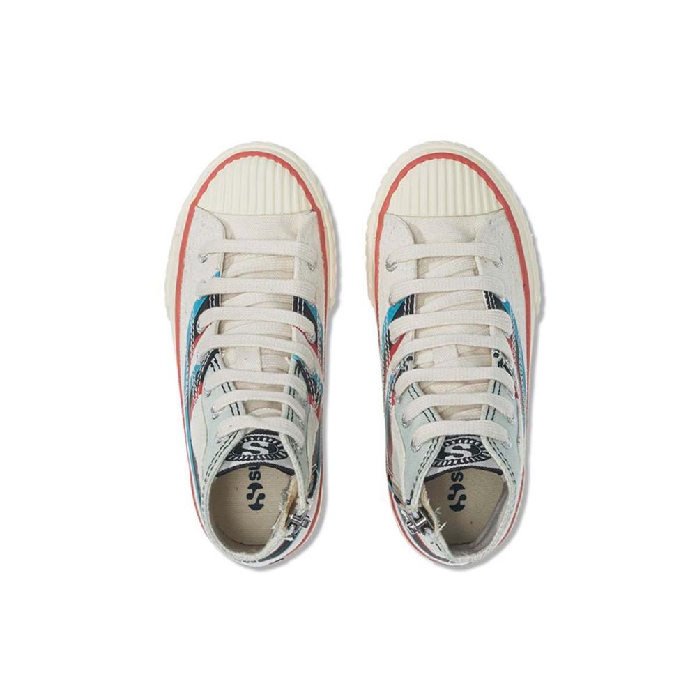 Zapatilla 2946 Kids College Beige Green Iceberg