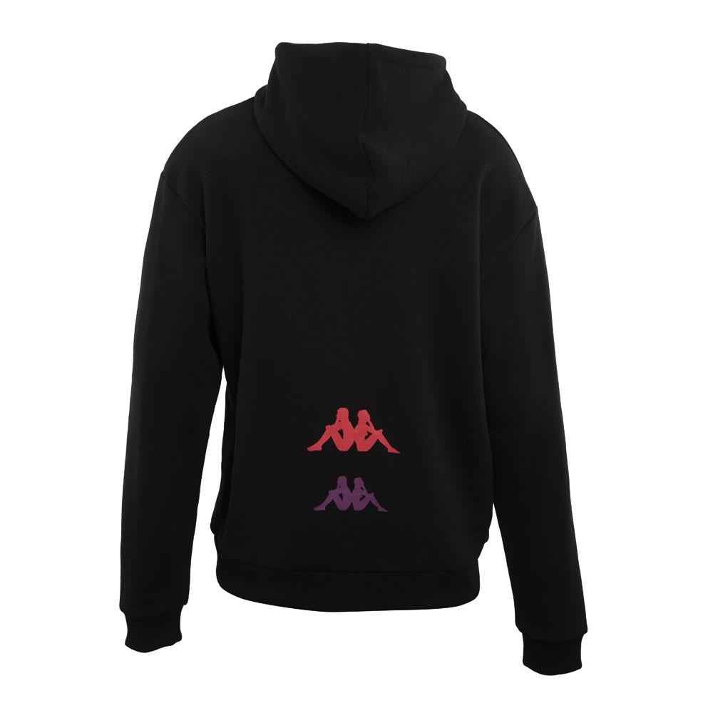 Poleron Men Black Omini Red Purple Hoodie