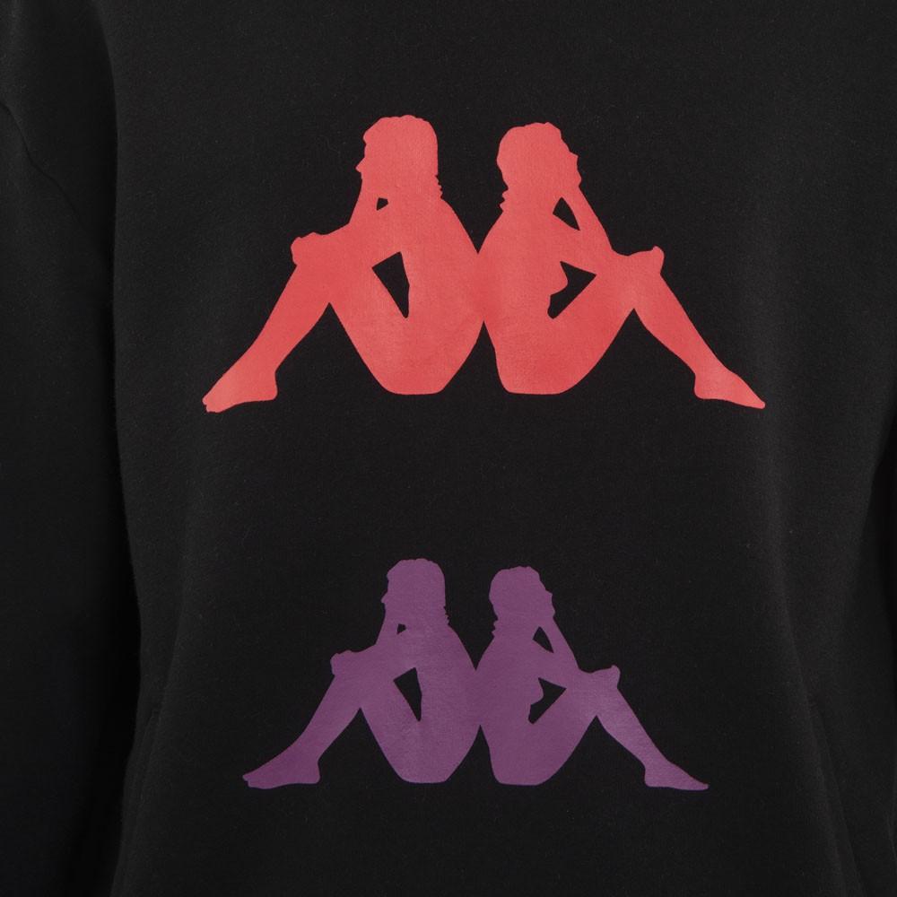 Poleron Men Black Omini Red Purple Hoodie