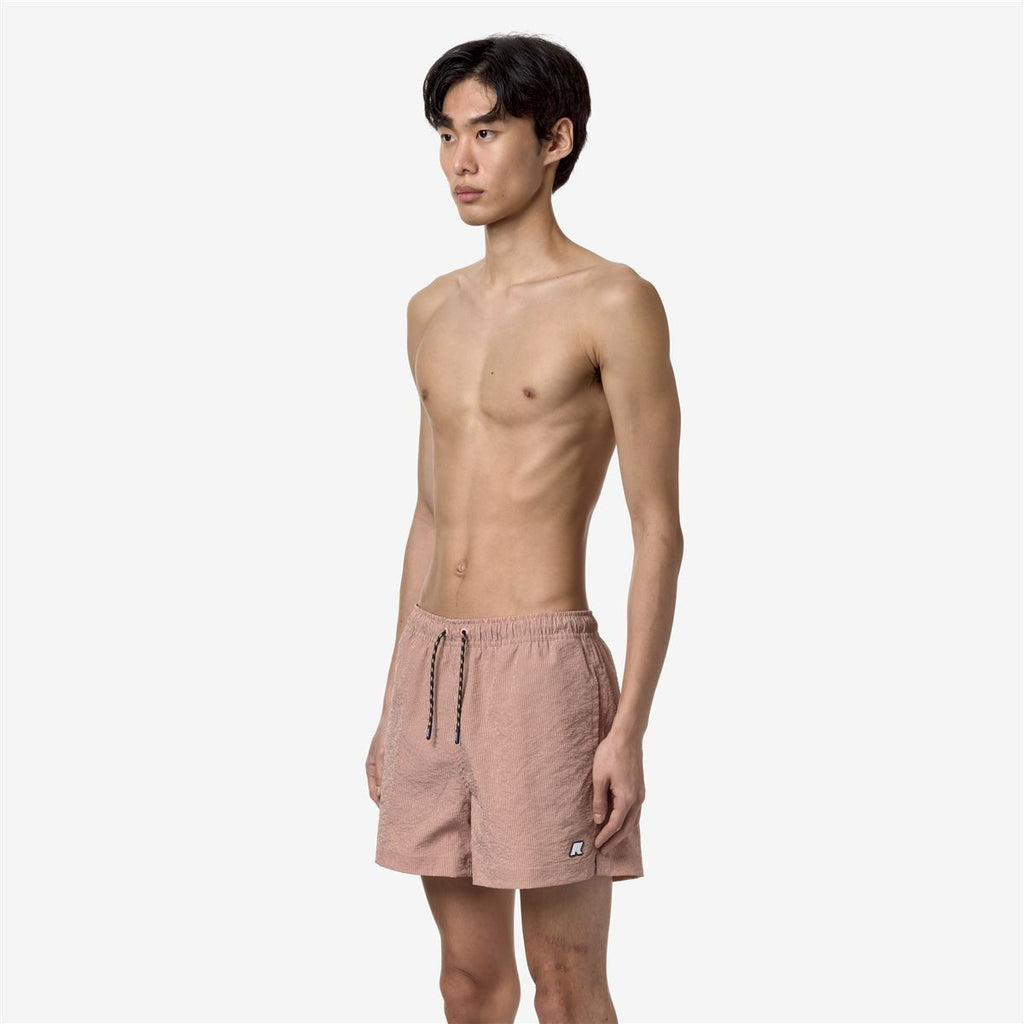 Traje de Baño K-Way Men Loiret Pink Stripes