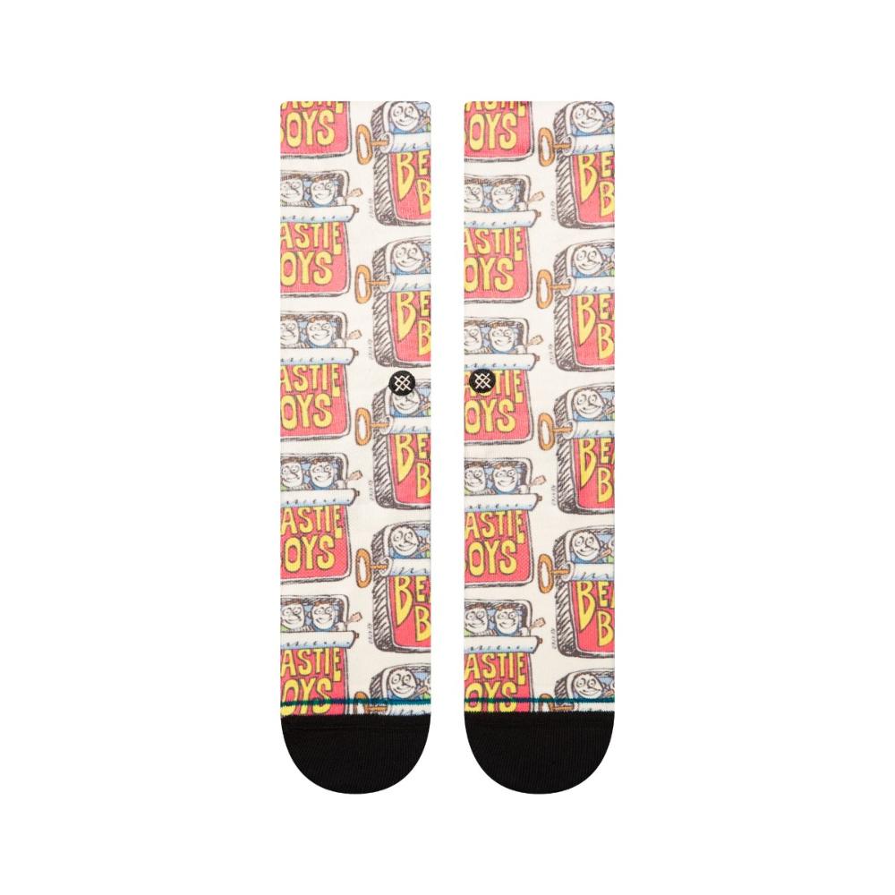 Stance Sock Men Beastie Boys Canned Poly Off White