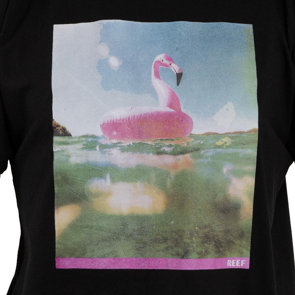 Polera Manga Corta Flamingo Black