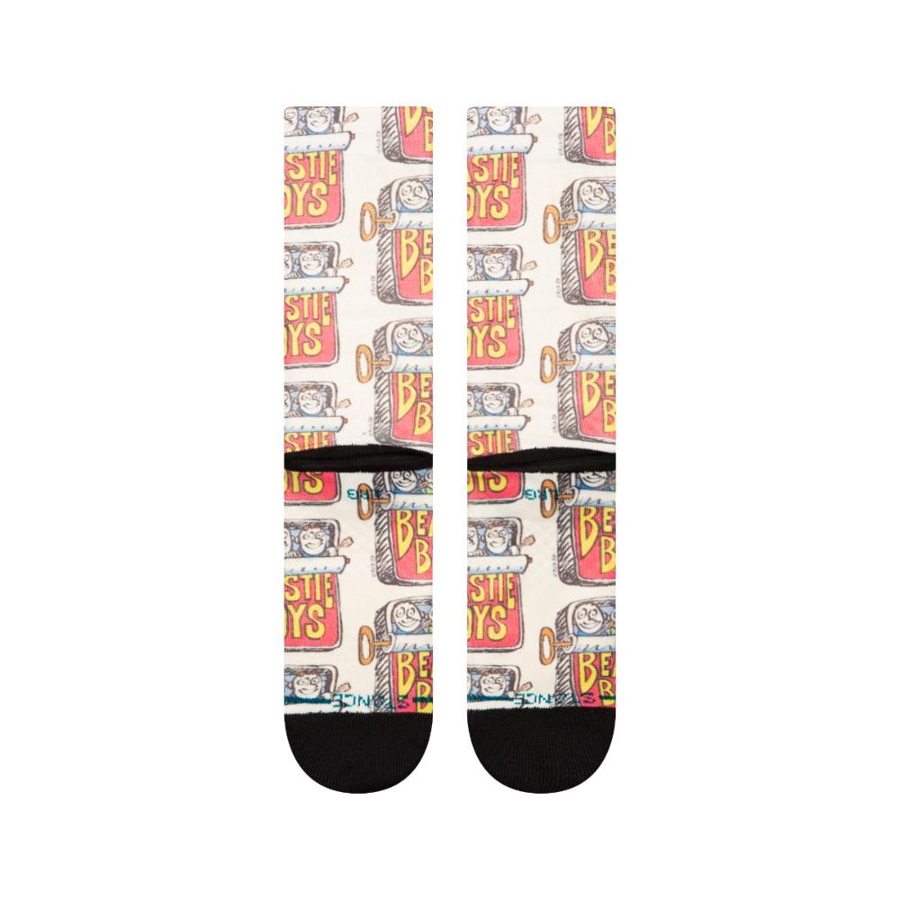 Stance Sock Men Beastie Boys Canned Poly Off White