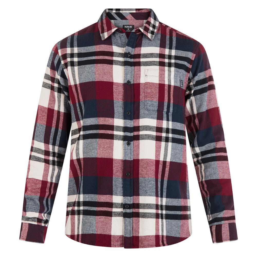 Camisa Portland Organic Truerd Burgundy