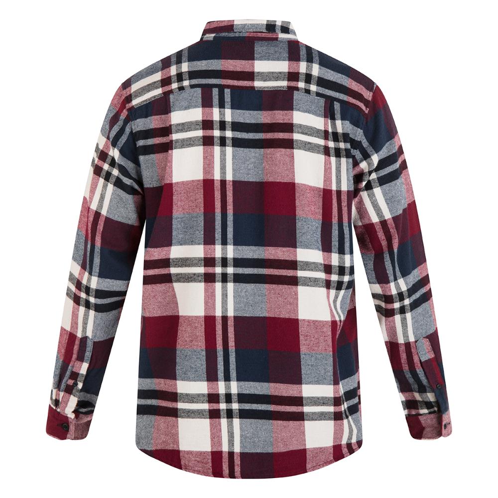 Camisa Portland Organic Truerd Burgundy