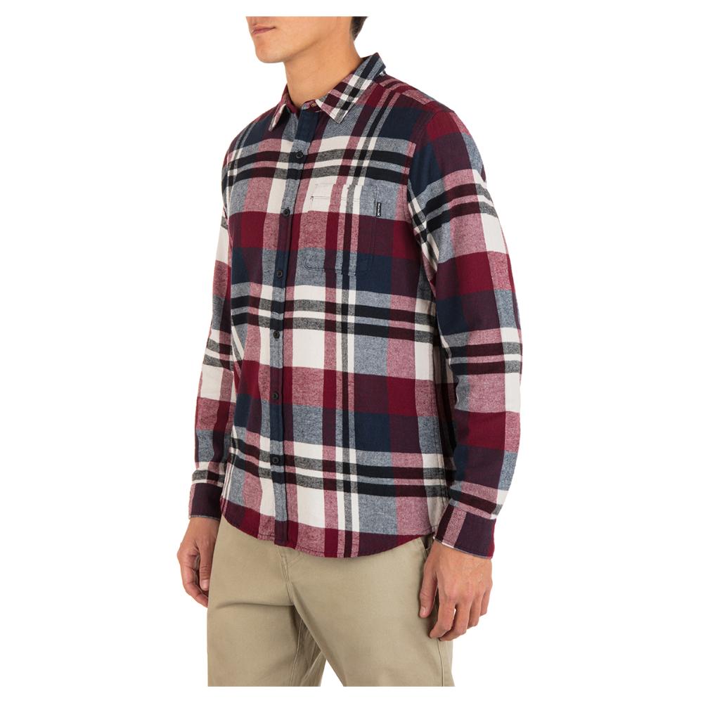 Camisa Portland Organic Truerd Burgundy
