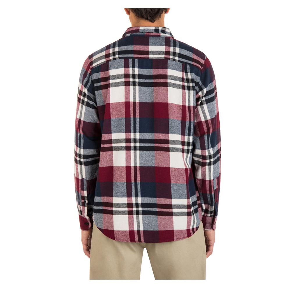 Camisa Portland Organic Truerd Burgundy