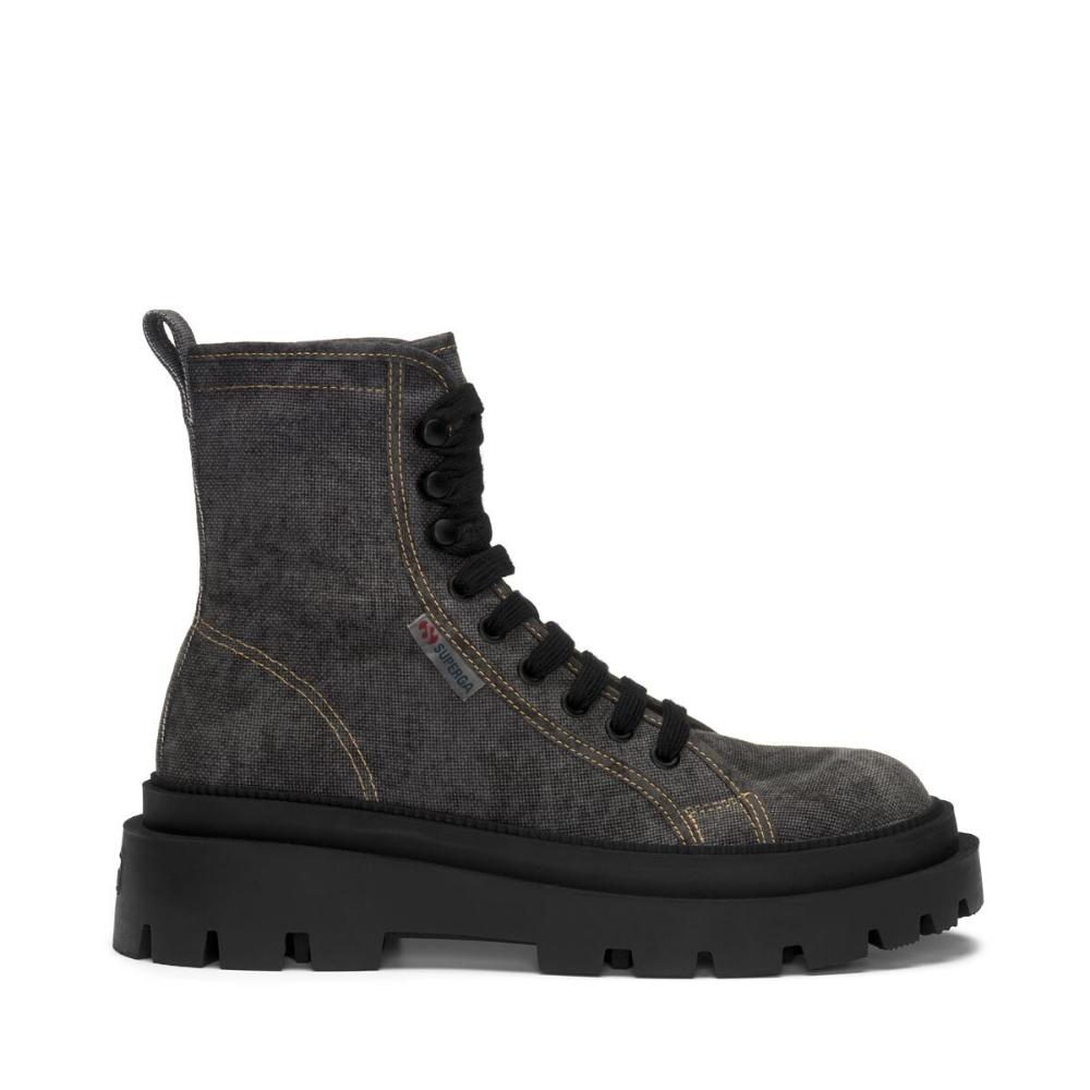 Zapatilla 3051 Alpina Apex High Black Bristol Beige Gardenia