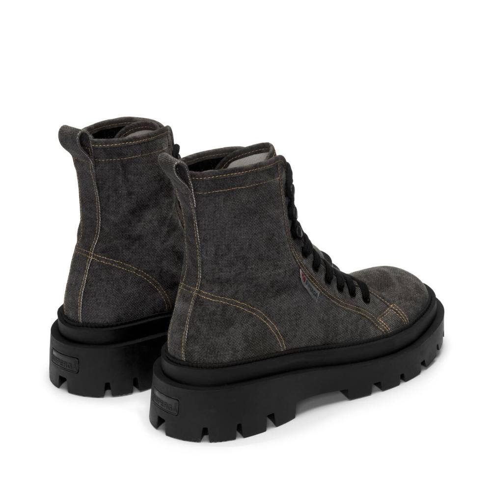 Zapatilla 3051 Alpina Apex High Black Bristol Beige Gardenia