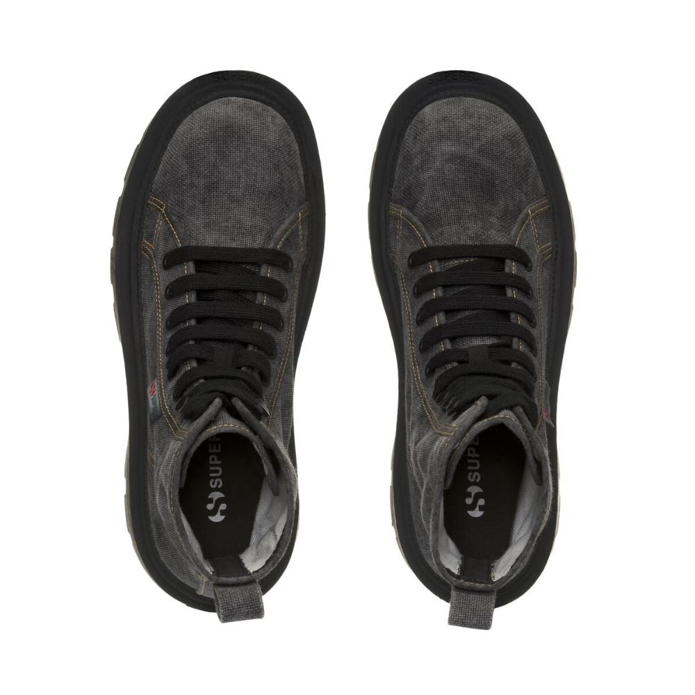 Zapatilla 3051 Alpina Apex High Black Bristol Beige Gardenia