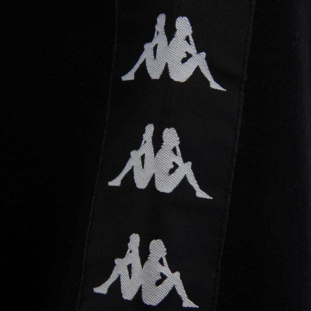 Poleron Men Full Zipper Black Lines White