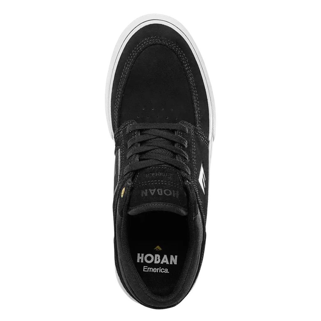 Zapatilla Emerica Hoban Black White Gold