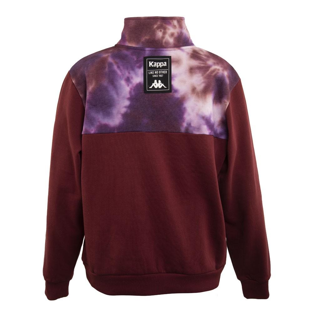 Poleron Men Half Zip Burgundy