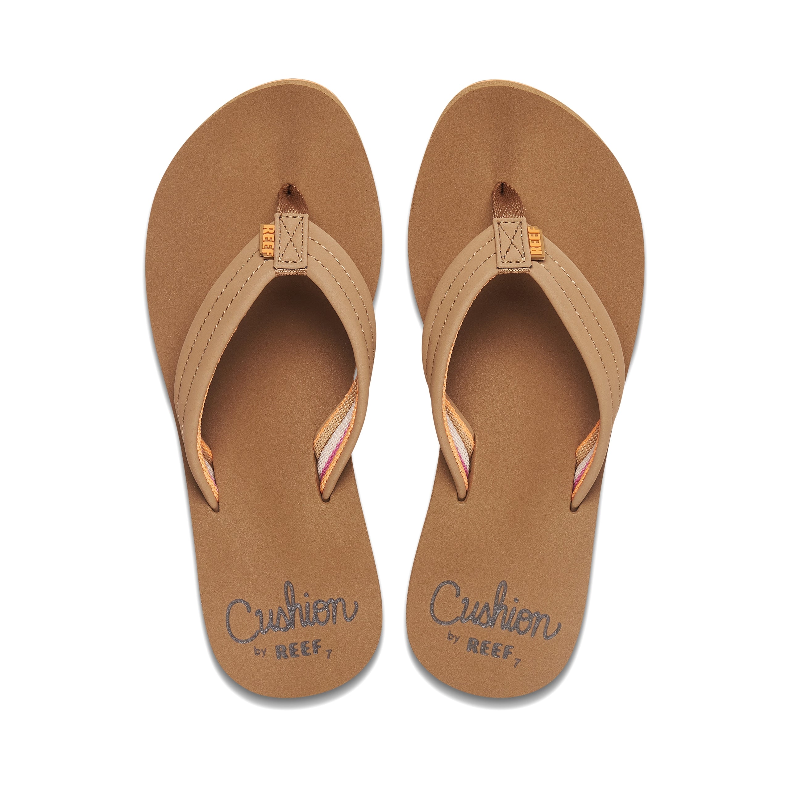 Sandalia Reef Women Cushion Breeze Tan Smooth