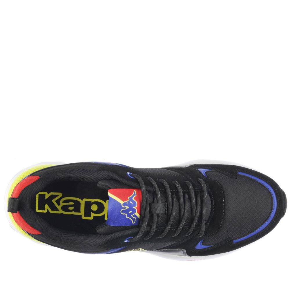 Zapatilla Men Logo Alter Black Blue Greenlight