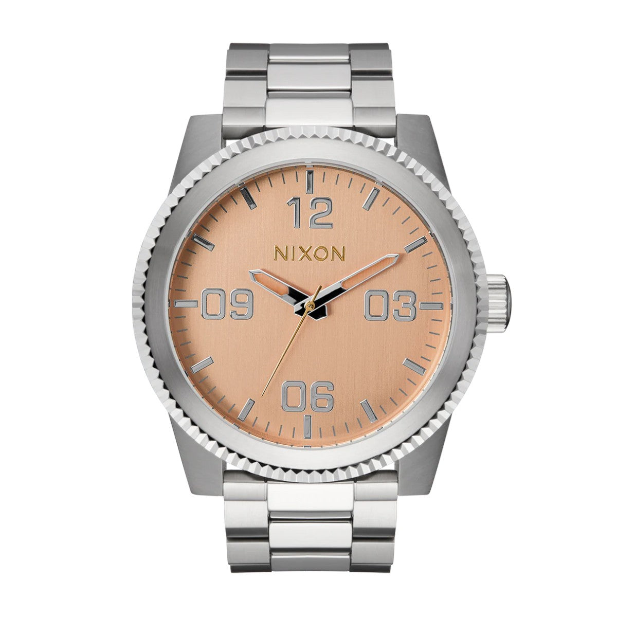 Reloj Nixon Corporal Silver Coral