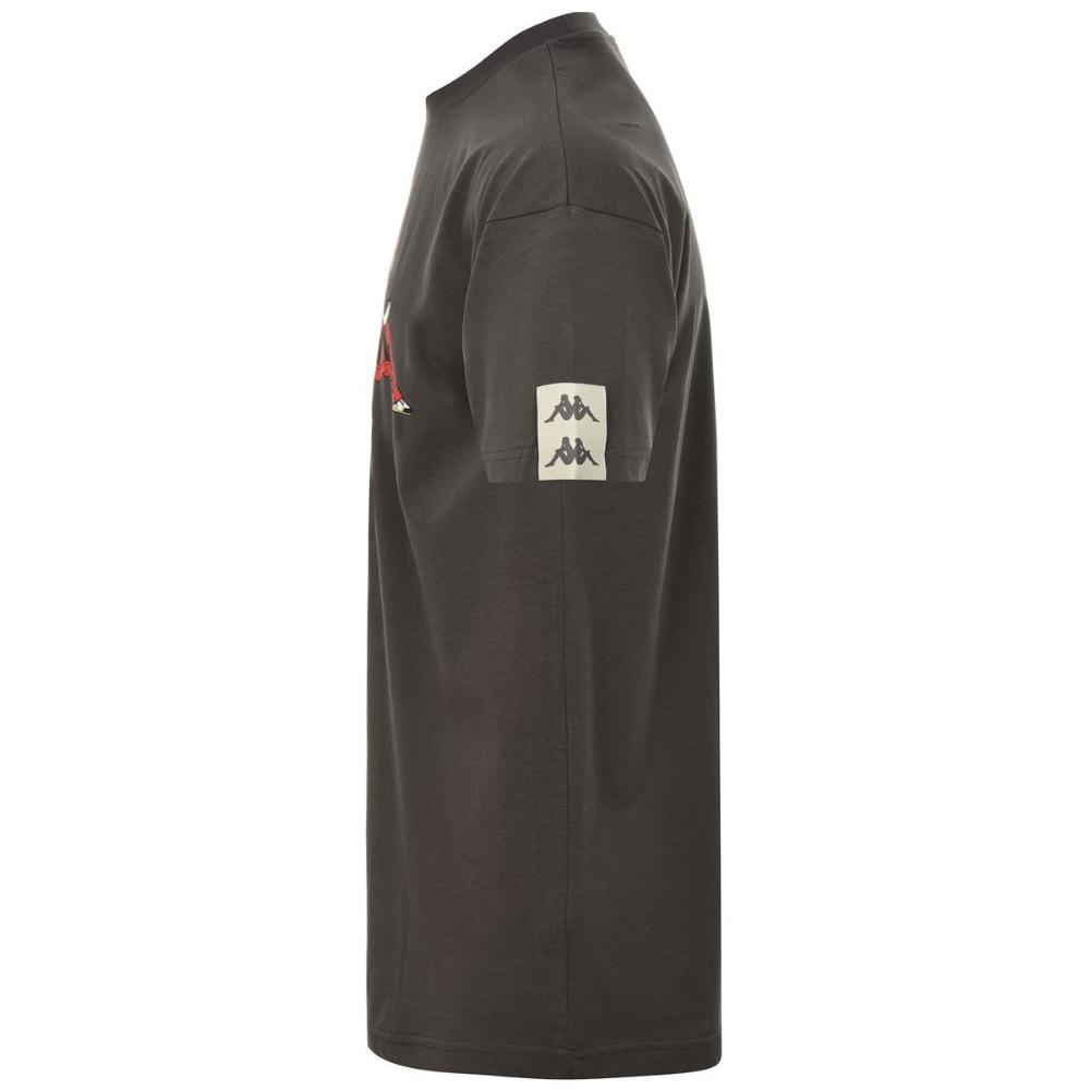 Polera Men 222 Banda Pop Grey Beige