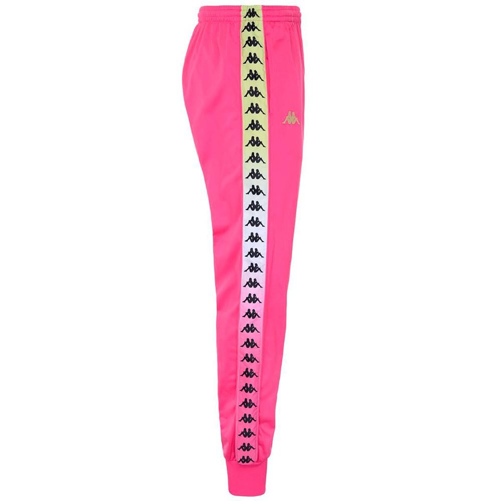 Pantalon 222 Banda Women Wrastoria Degrade Fuxia White Lime
