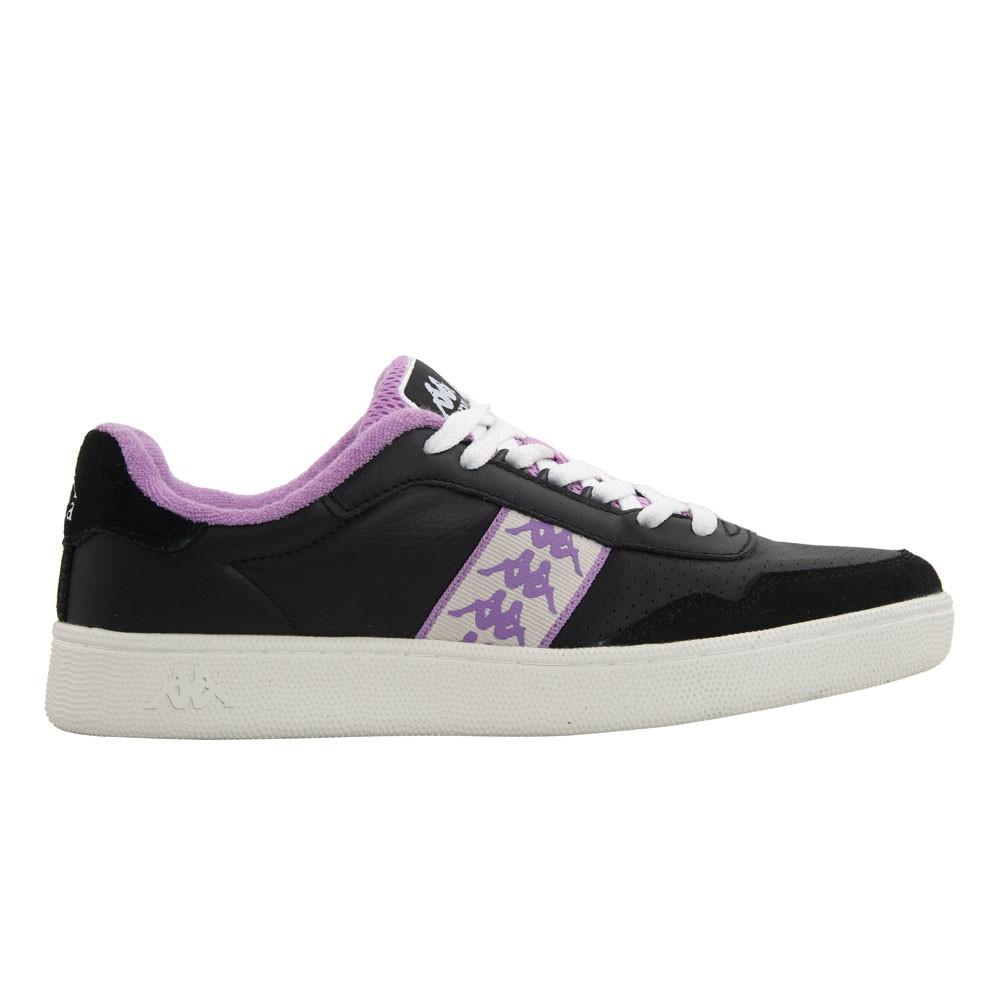 Zapatilla 222 Banda Barnel Black Violet White